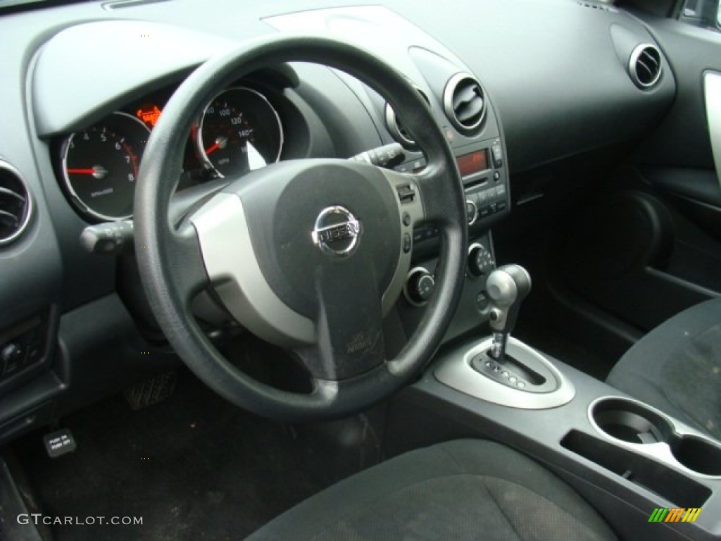 2010 Rogue S AWD 360 Value Package - Indigo Blue / Black photo #9