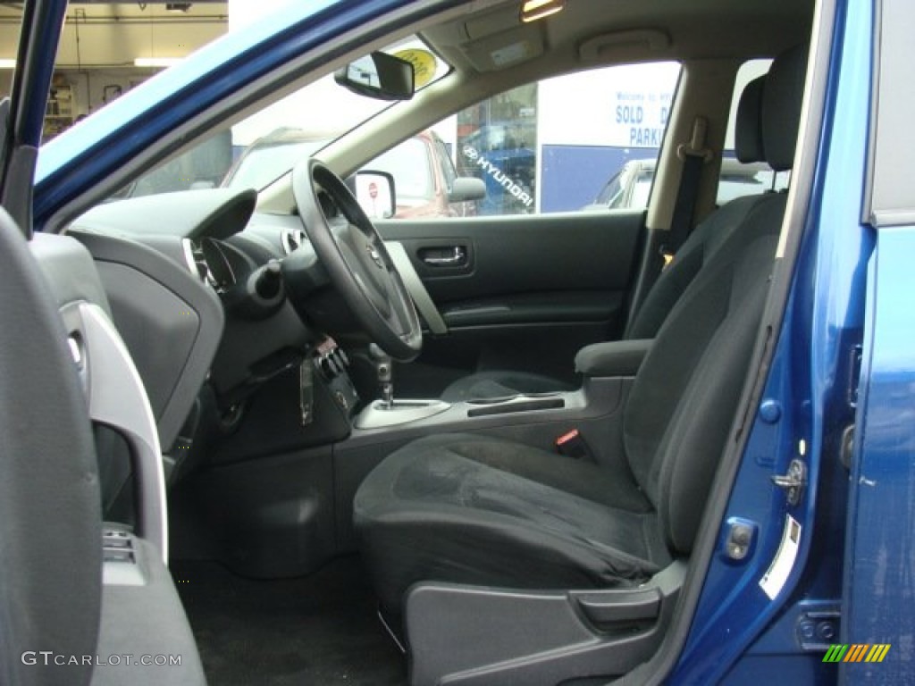 2010 Rogue S AWD 360 Value Package - Indigo Blue / Black photo #10