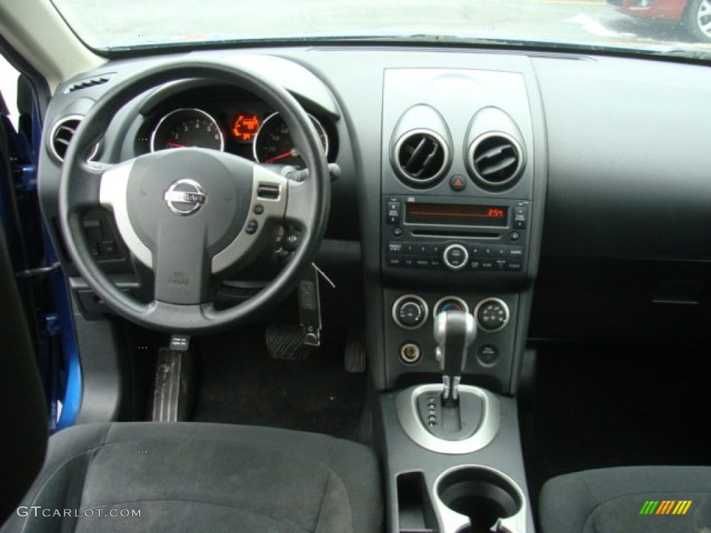 2010 Rogue S AWD 360 Value Package - Indigo Blue / Black photo #11