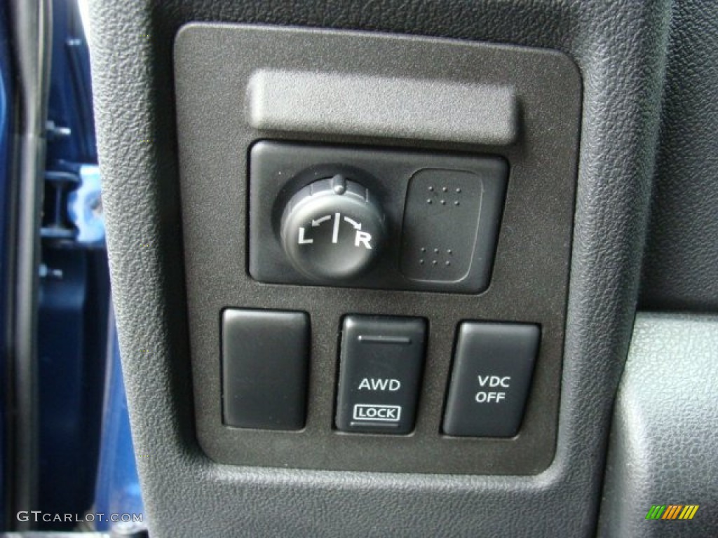 2010 Rogue S AWD 360 Value Package - Indigo Blue / Black photo #12