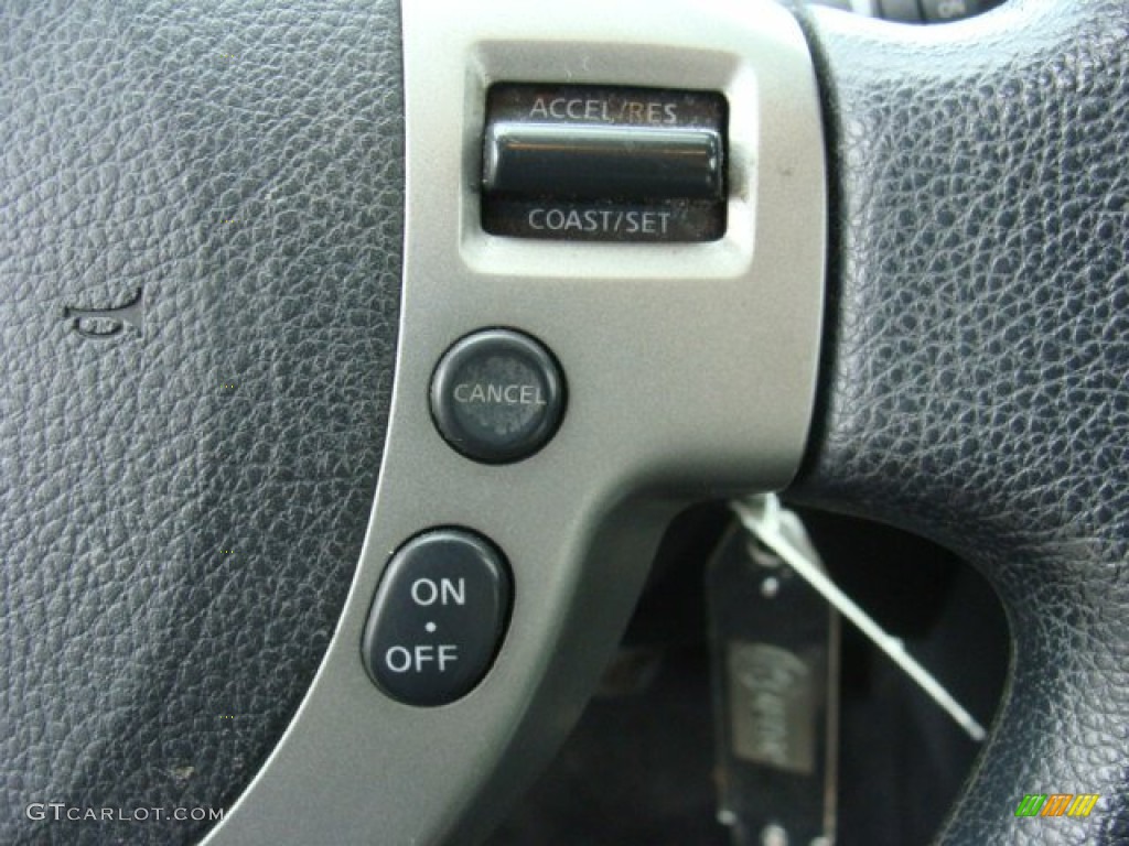 2010 Rogue S AWD 360 Value Package - Indigo Blue / Black photo #14