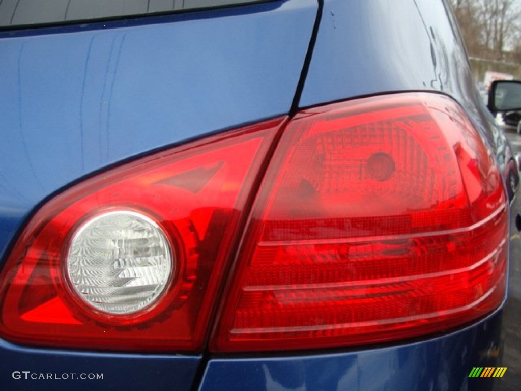 2010 Rogue S AWD 360 Value Package - Indigo Blue / Black photo #21