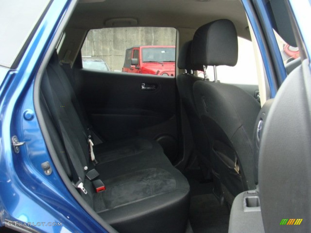2010 Rogue S AWD 360 Value Package - Indigo Blue / Black photo #22