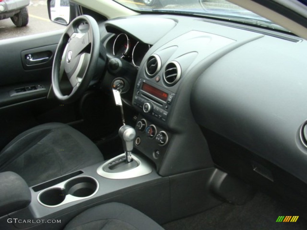 2010 Rogue S AWD 360 Value Package - Indigo Blue / Black photo #24