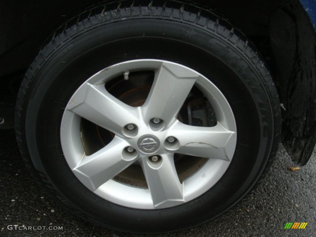 2010 Rogue S AWD 360 Value Package - Indigo Blue / Black photo #26