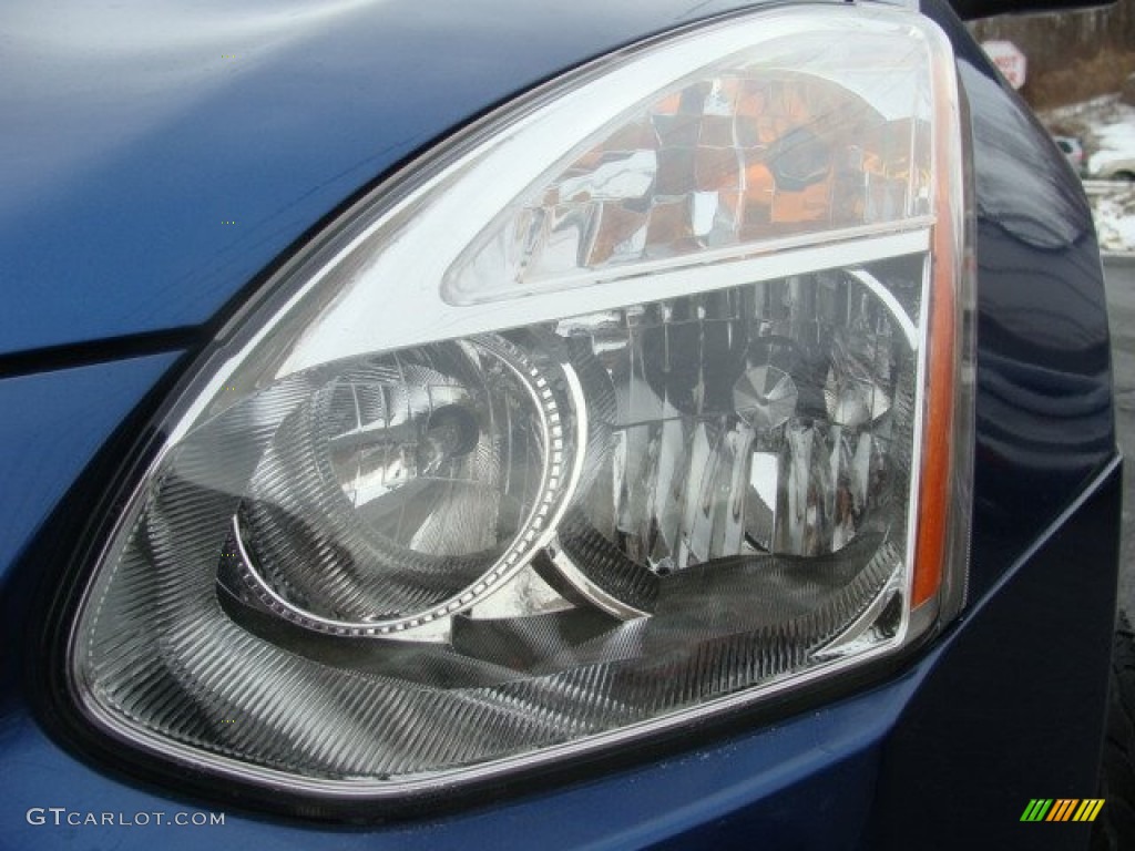 2010 Rogue S AWD 360 Value Package - Indigo Blue / Black photo #29