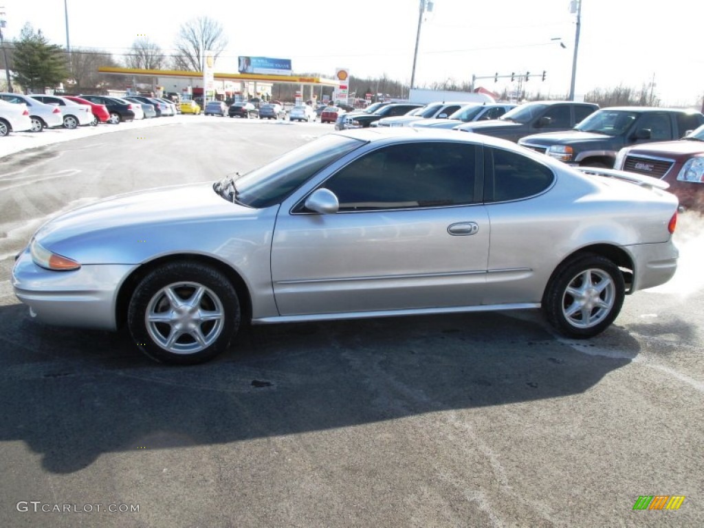 Sterling Metallic 2002 Oldsmobile Alero GL Coupe Exterior Photo #90081767