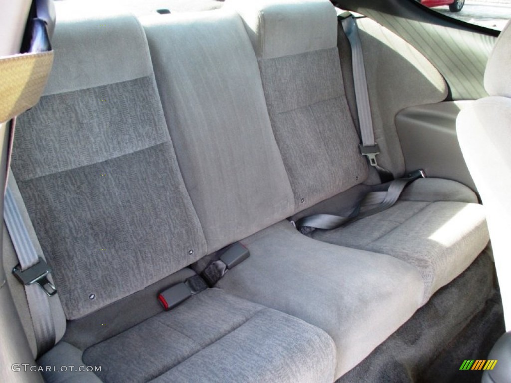 Pewter Interior 2002 Oldsmobile Alero GL Coupe Photo #90082179