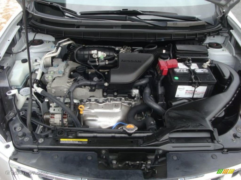 2011 Rogue S AWD - Silver Ice Metallic / Black photo #25