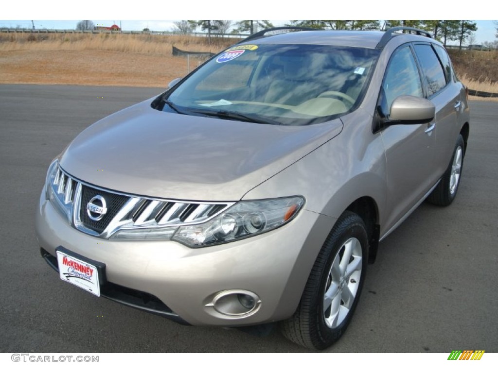 2009 Murano S - Tinted Bronze Metallic / Beige photo #2