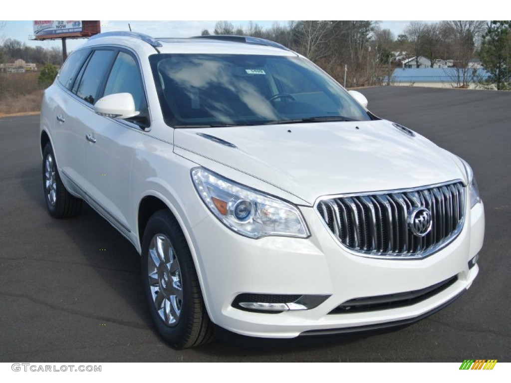 2014 Enclave Leather AWD - White Opal / Ebony photo #1