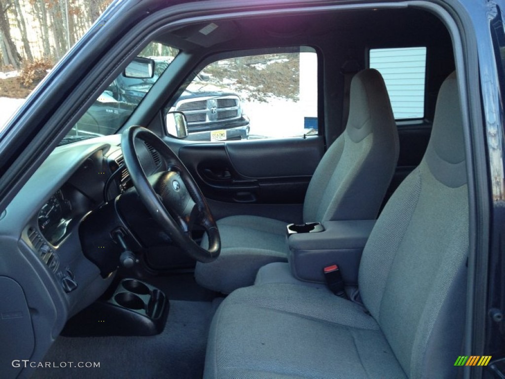 2002 Ranger XLT SuperCab 4x4 - Deep Wedgewood Blue Metallic / Dark Graphite photo #20