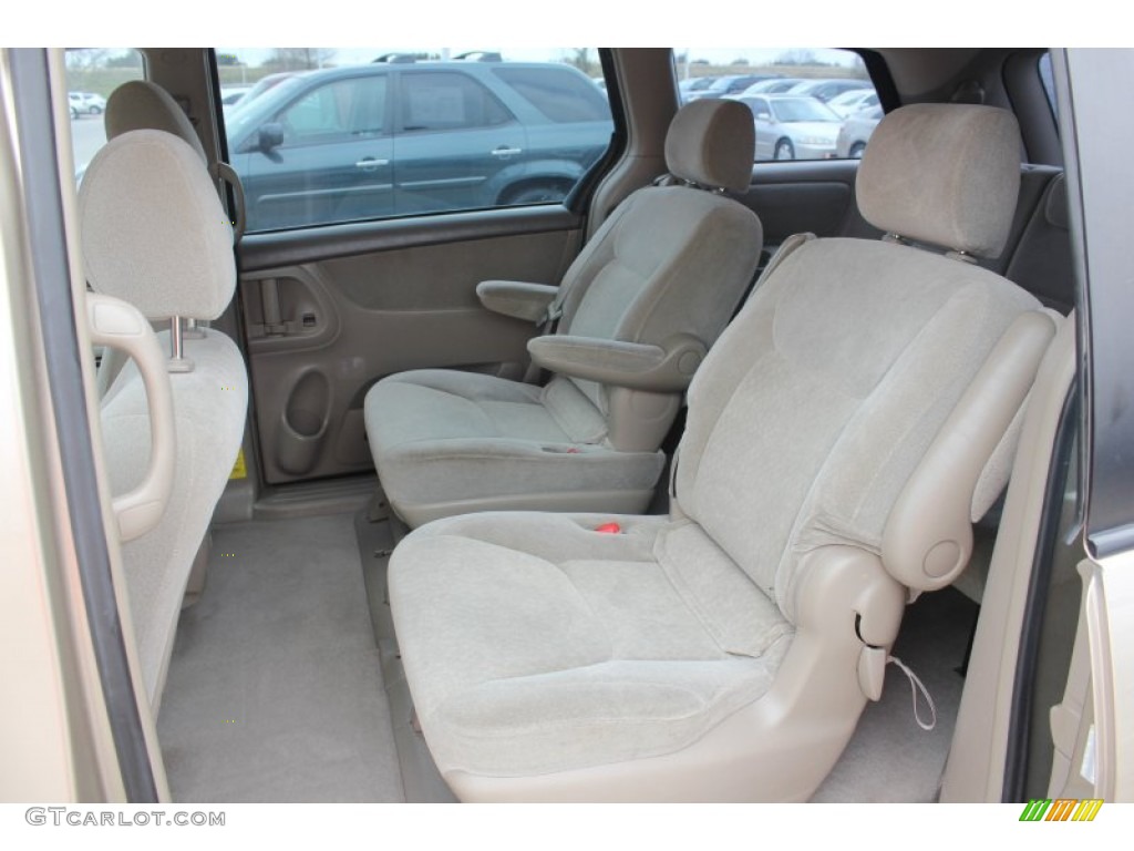 2004 Toyota Sienna CE Interior Color Photos