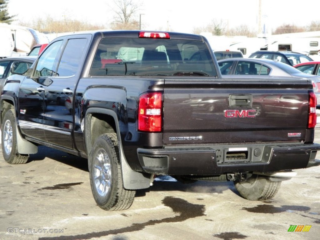 2014 Sierra 1500 SLE Crew Cab 4x4 - Iridium Metallic / Jet Black photo #32