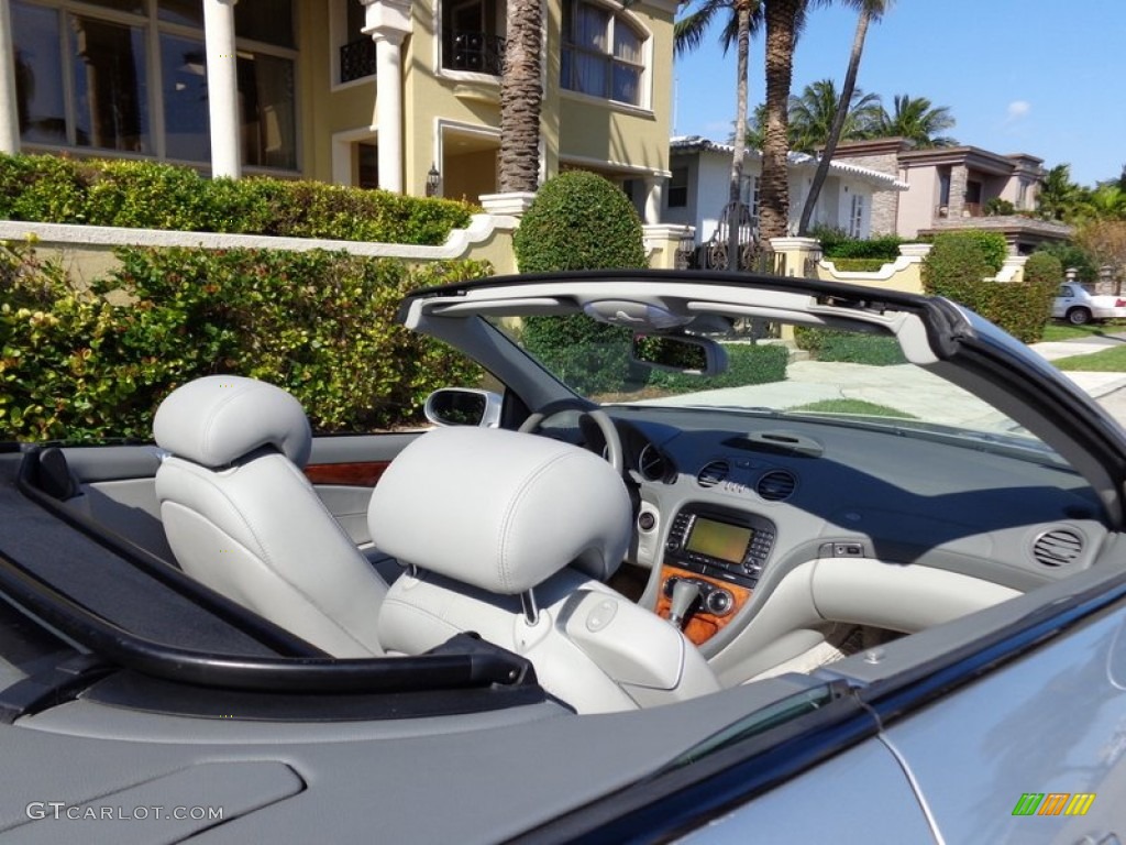 Ash Interior 2006 Mercedes-Benz SL 500 Roadster Photo #90086139