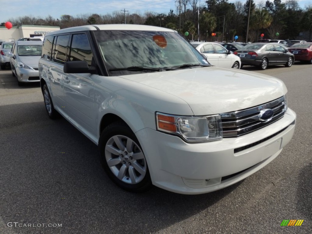 White Suede Clearcoat Ford Flex