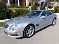 Iridium Silver Metallic 2006 Mercedes-Benz SL 500 Roadster Exterior