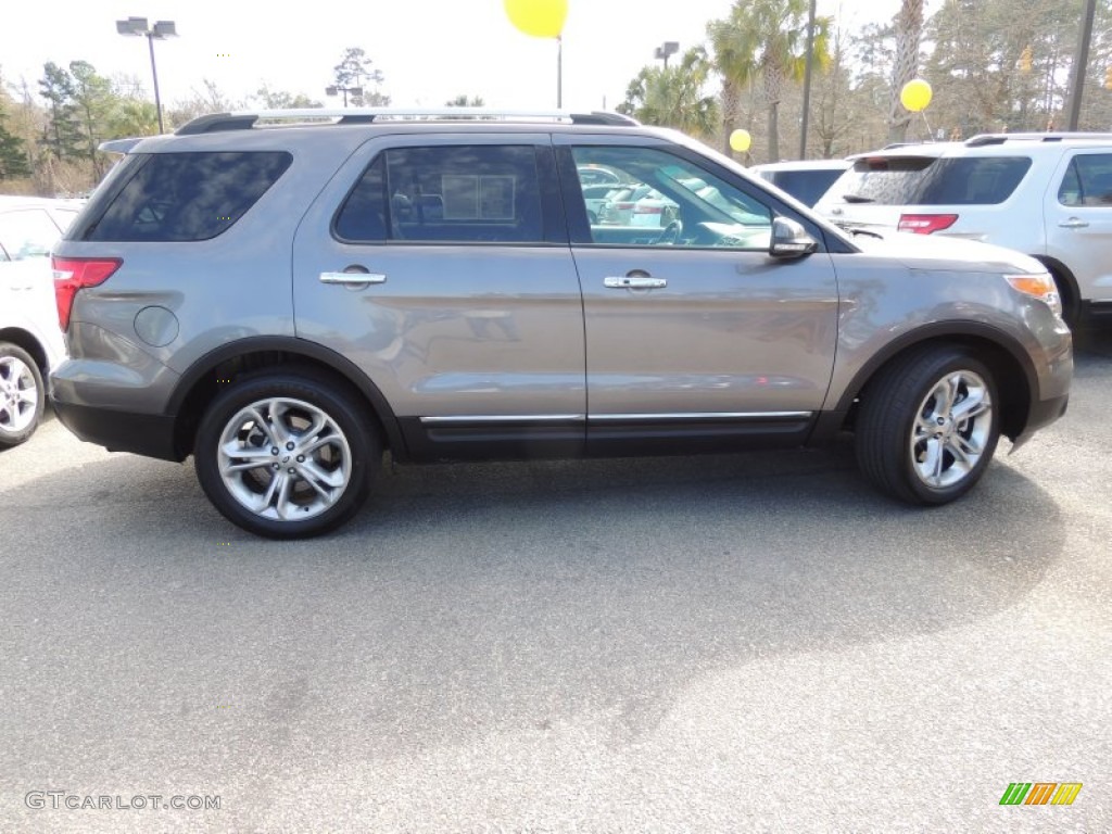 2014 Explorer Limited - Sterling Gray / Charcoal Black photo #14