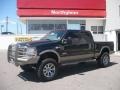 2007 Black Ford F250 Super Duty King Ranch Crew Cab 4x4  photo #1