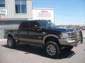 2007 Black Ford F250 Super Duty King Ranch Crew Cab 4x4  photo #3