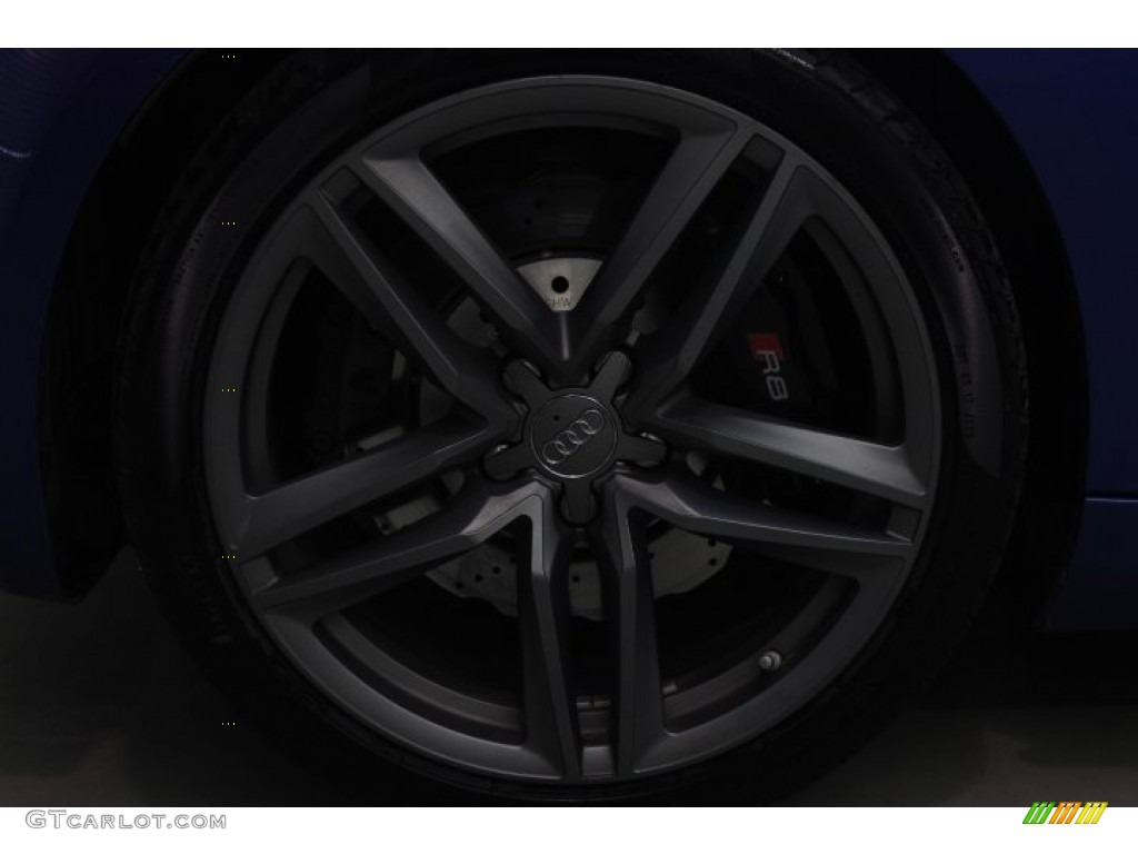 2014 R8 Spyder V10 - Sepang Blue Pearl Effect / Black photo #8