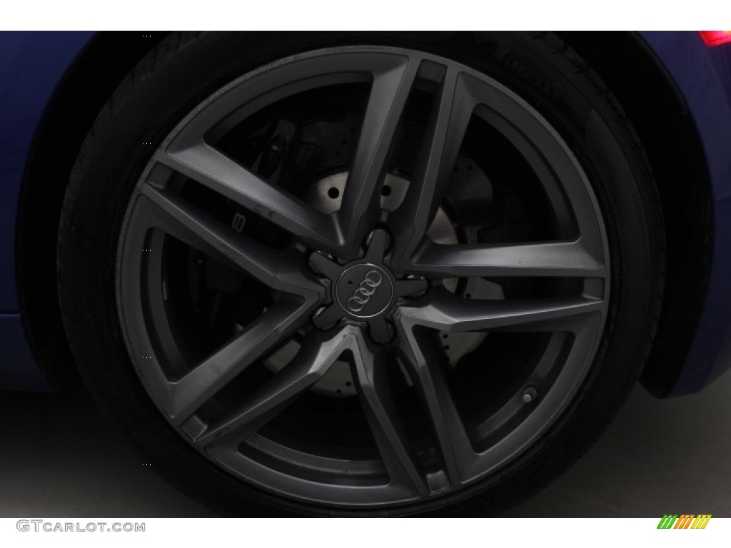 2014 R8 Spyder V10 - Sepang Blue Pearl Effect / Black photo #10
