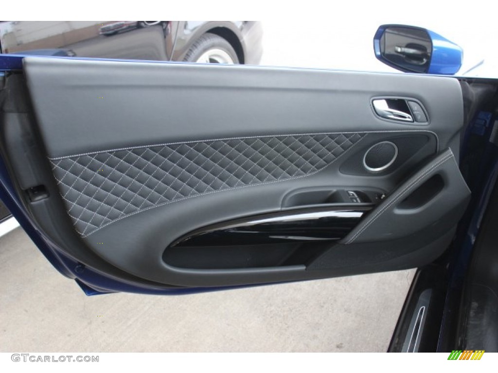 2014 Audi R8 Spyder V10 Black Door Panel Photo #90088135