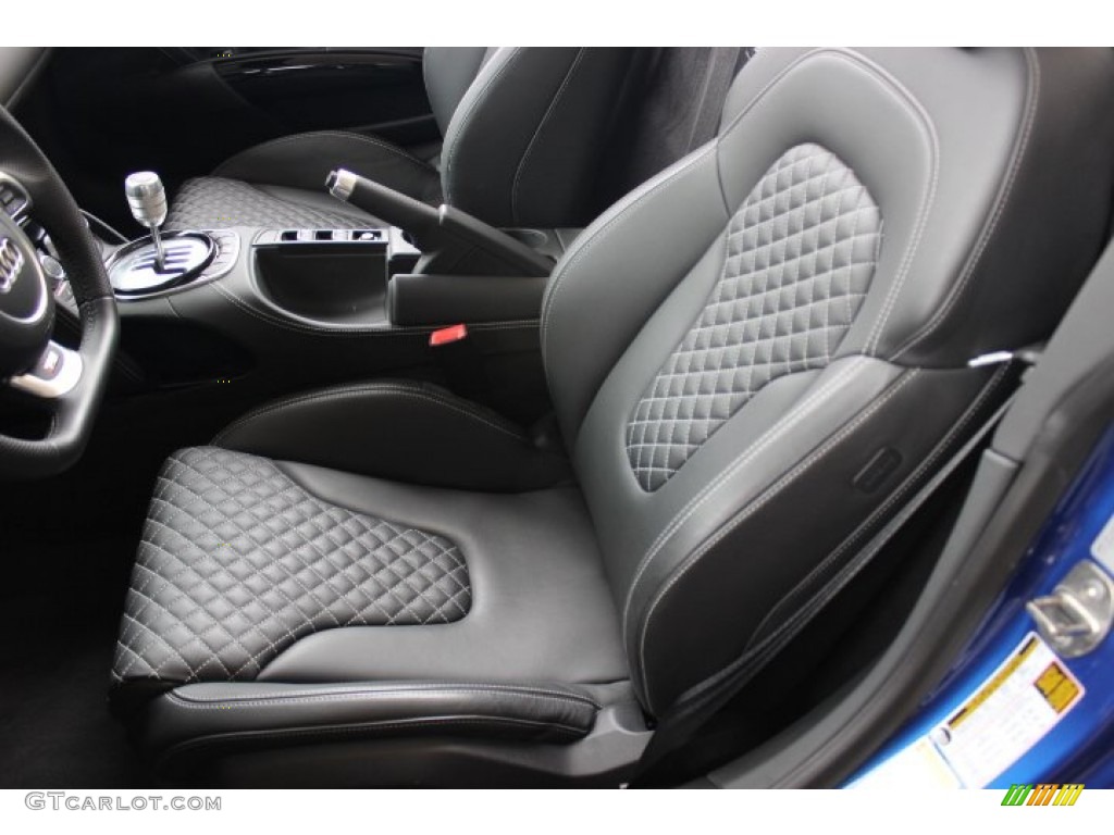 2014 Audi R8 Spyder V10 Front Seat Photo #90088168