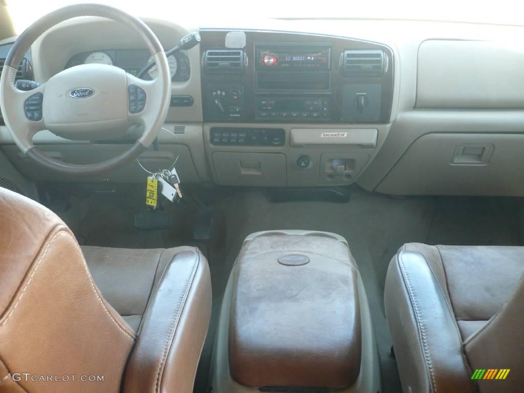 2007 F250 Super Duty King Ranch Crew Cab 4x4 - Black / Castano Brown Leather photo #10