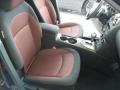 2008 Nissan Rogue Black/Red Interior Front Seat Photo