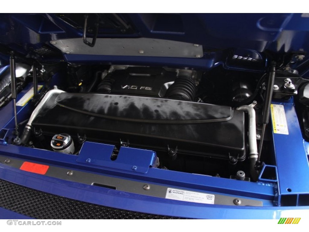 2014 Audi R8 Spyder V10 5.2 Liter FSI DOHC 40-Valve VVT V10 Engine Photo #90088452