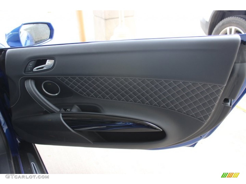 2014 Audi R8 Spyder V10 Black Door Panel Photo #90088491