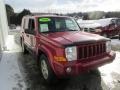 2006 Inferno Red Pearl Jeep Commander 4x4  photo #7