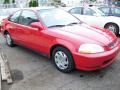 1997 Milano Red Honda Civic EX Coupe  photo #1