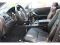 2014 Acura RDX Ebony Interior Front Seat Photo