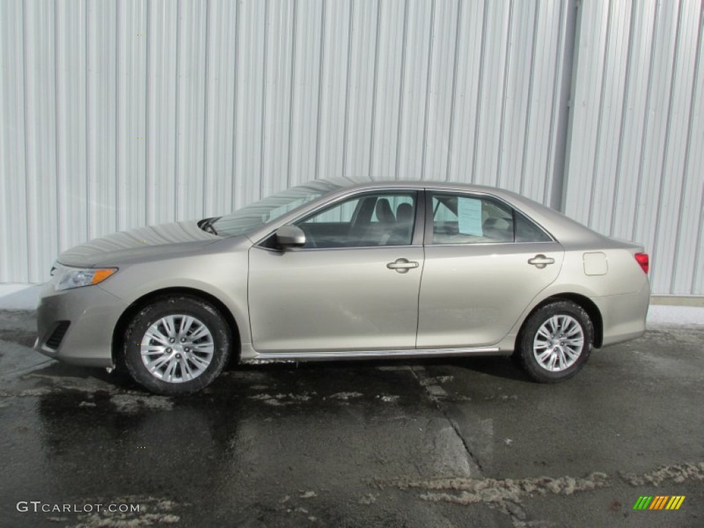2013 Camry LE - Champagne Mica / Ivory photo #2