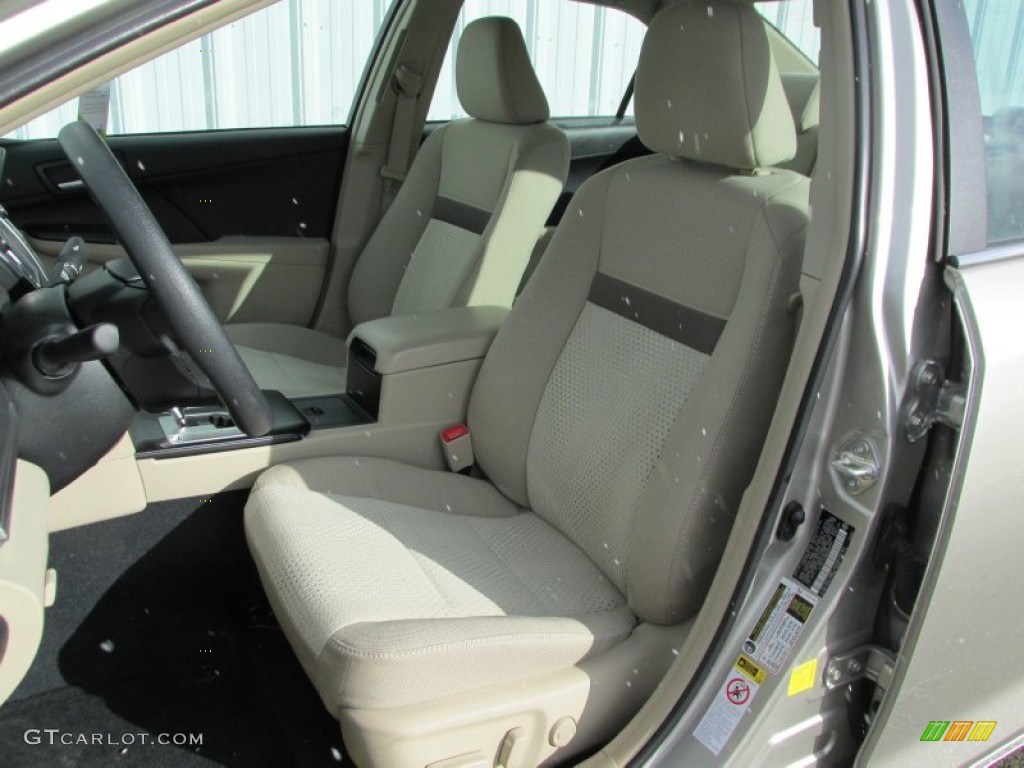 2013 Toyota Camry LE Front Seat Photo #90089037