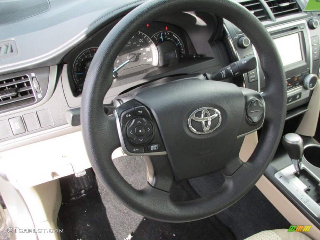 2013 Camry LE - Champagne Mica / Ivory photo #15
