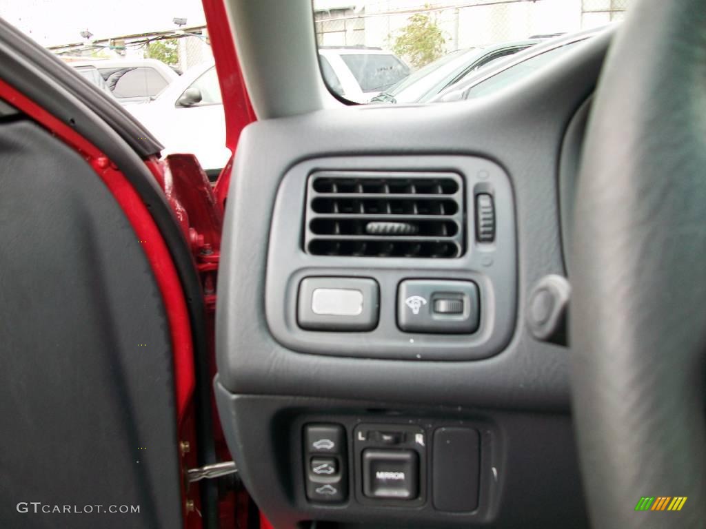 1997 Civic EX Coupe - Milano Red / Gray photo #16