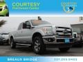 2011 Ingot Silver Metallic Ford F250 Super Duty Lariat Crew Cab 4x4  photo #1