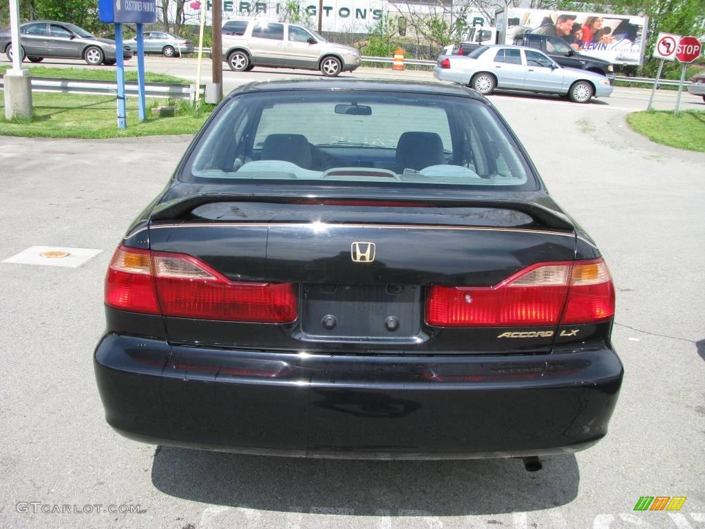 1998 Accord LX Sedan - Flamenco Black Pearl / Quartz photo #3