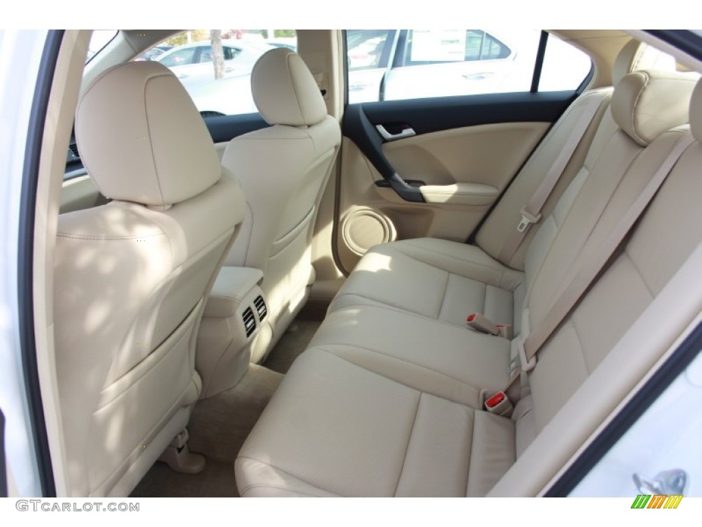 Parchment Interior 2014 Acura TSX Technology Sedan Photo #90089958