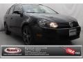 Black 2010 Volkswagen Jetta TDI SportWagen