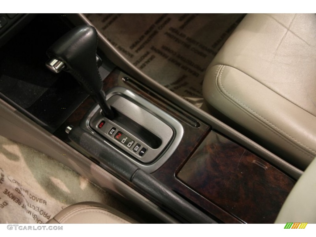2001 Accord EX V6 Sedan - Dark Emerald Pearl / Ivory photo #17