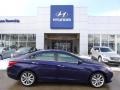 2011 Indigo Blue Pearl Hyundai Sonata SE  photo #1