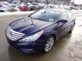 2011 Indigo Blue Pearl Hyundai Sonata SE  photo #4