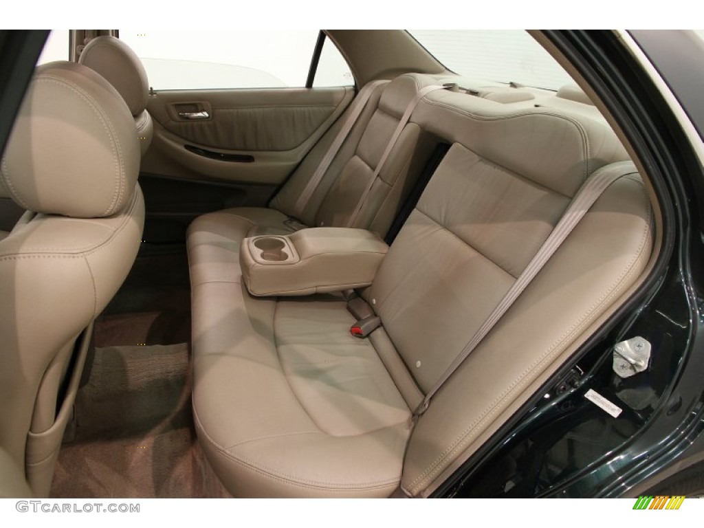 2001 Accord EX V6 Sedan - Dark Emerald Pearl / Ivory photo #29