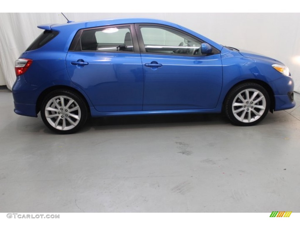 2009 Matrix XRS - Blue Streak Metallic / Dark Charcoal photo #7