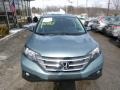 2012 Opal Sage Metallic Honda CR-V EX  photo #2