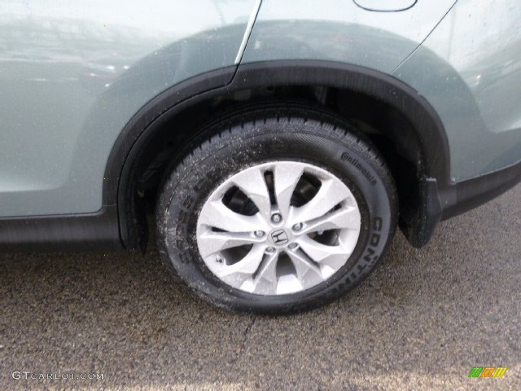 2012 CR-V EX - Opal Sage Metallic / Black photo #9